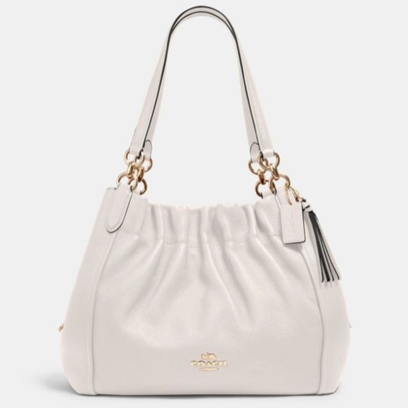 COACH Maya Shoulder Bag Chalk